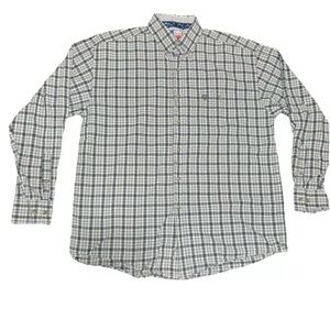 George Straight Cowboy Cut Collection Men’s Button Down Long Sleeve Shirt Sz *L